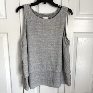 Gray Sleeveless Women's Top